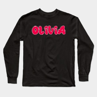 I'm Olivia Doing Olivia Things Funny Forename Long Sleeve T-Shirt